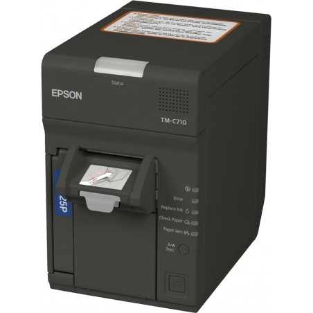Imprimante de coupons couleur Epson TM-C710, USB, Ethernet