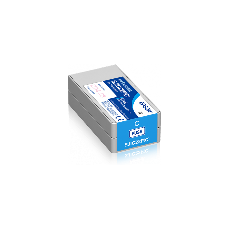 Cartouche d'encre Epson pour ColorWorks C3500, cyan