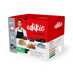 Pack imprimante de cartes Evolis Edikio Price Tag Flex, simple face, USB, Ethernet