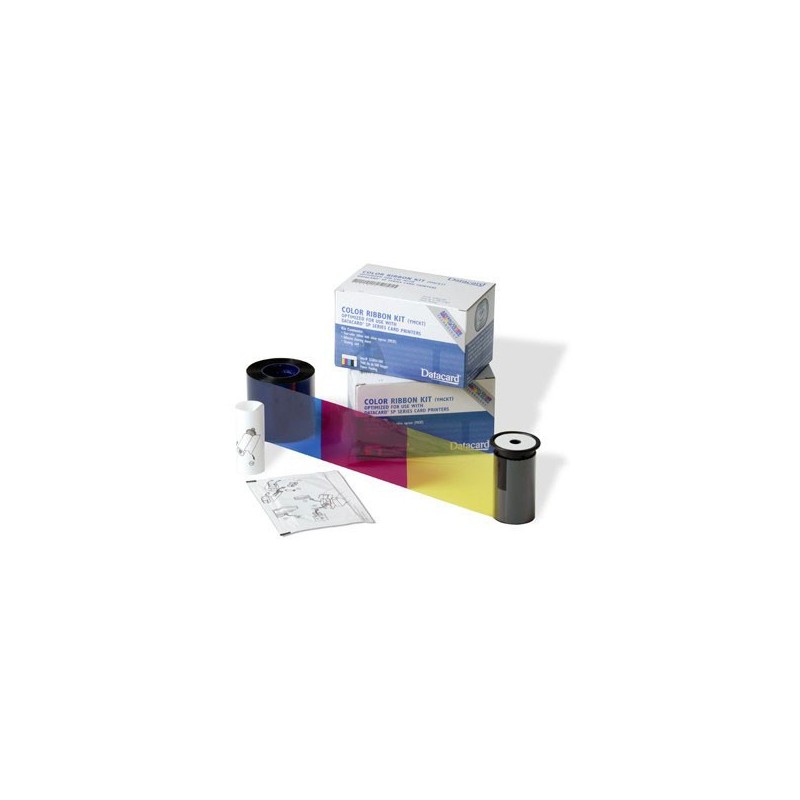 Ruban couleur Datacard pour SD360/460 et SP55/75 (Plus), YMCKT-K, 375 faces