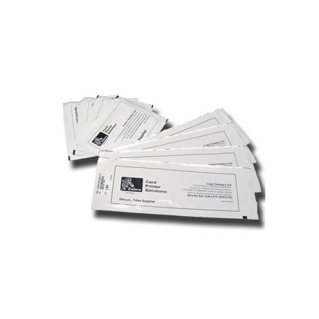 Kit 4+4 cartes de nettoyage Zebra pour P110i / P120i