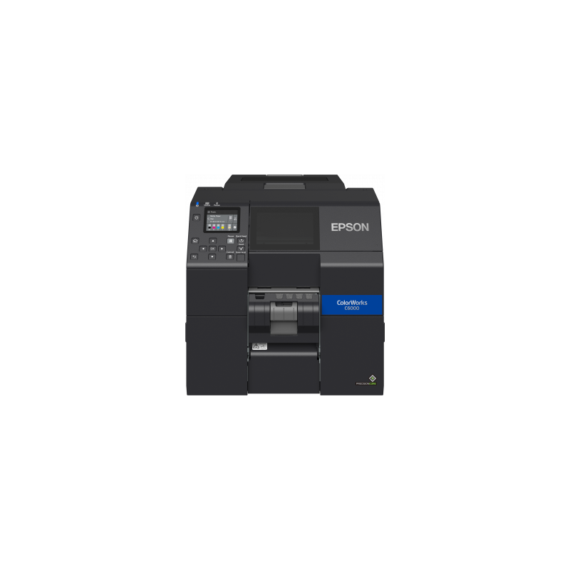 Imprimante pour étiquettes couleur Epson ColorWorks C6000Pe, USB, Ethernet, peeler