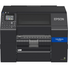 Imprimante pour étiquettes couleur Epson ColorWorks C6500Ae, USB, Ethernet,  auto-cutter