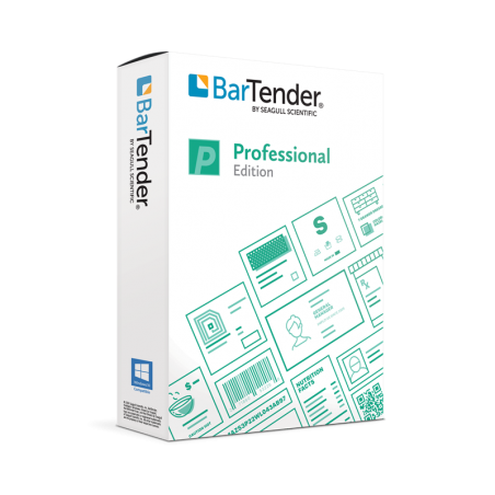 Logiciel BarTender 2019 Professional, licence pour 1 imprimante