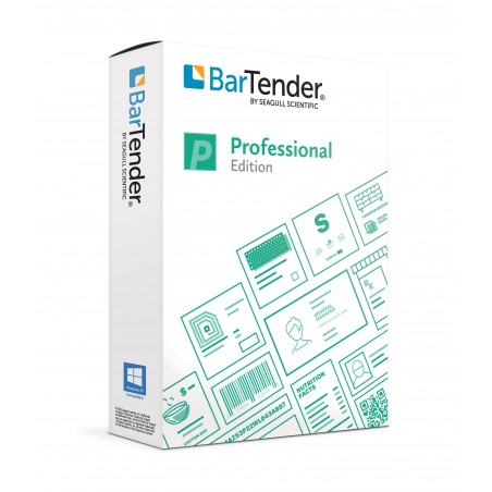 Logiciel BarTender 2021 Professional, licence pour 5 imprimantes