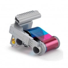 Ruban cassette couleur Datacard pour Sigma DS2, YMCKT-KT, 350 faces