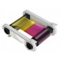 Ruban couleur Evolis pour Zenius/Primacy/Edikio Flex/Edikio Duplex, YMCKO, 200 faces, R5F002EAA