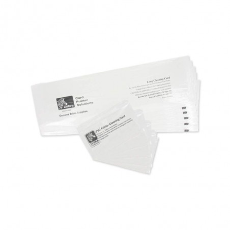 Kit 25+25 cartes de nettoyage Zebra pour P330i/P430i