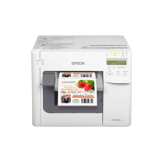 Imprimante étiquettes couleur Epson ColorWorks C3500, USB, Ethernet, auto-cutter