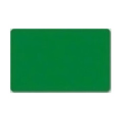 Cartes Zebra Premier PVC, CR-80, vert, 30 mil, lot de 500