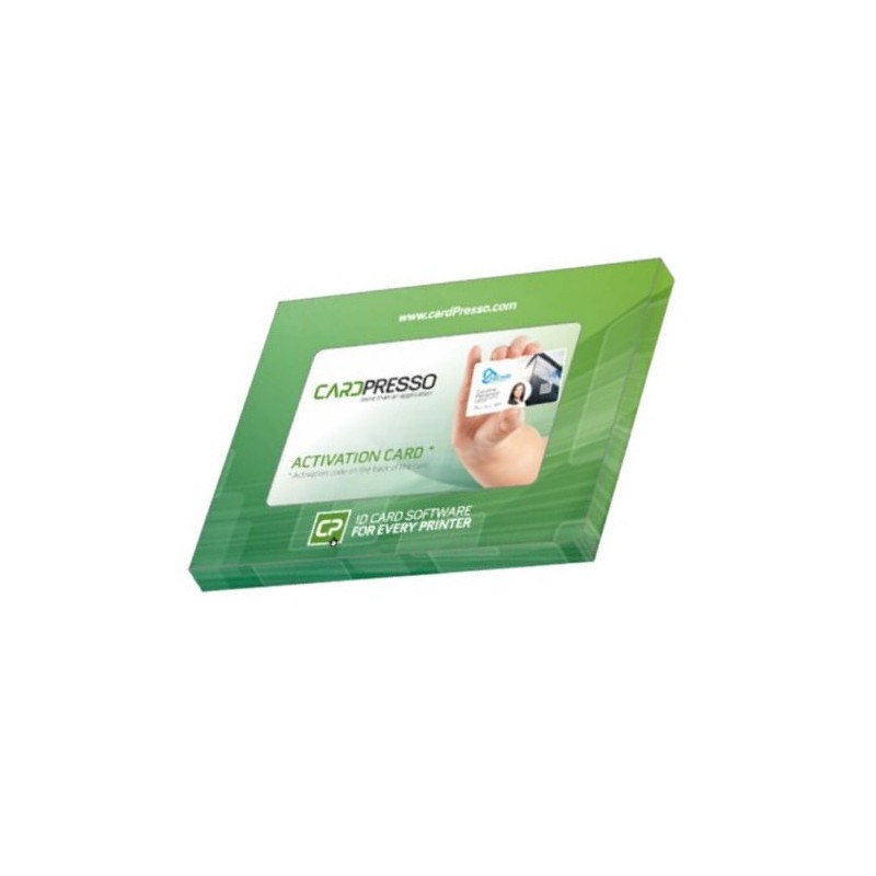 Logiciel CardPresso XXS, licence numérique, code d'activation (carte)