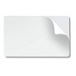 Cartes Fargo UltraCard PVC, CR-80, blanc, verso adhésif papier, 10 mil, lot de 500