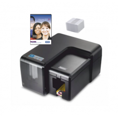 Bundle imprimante de cartes Fargo INK1000 Inkjet, simple face, USB, jet d'encre