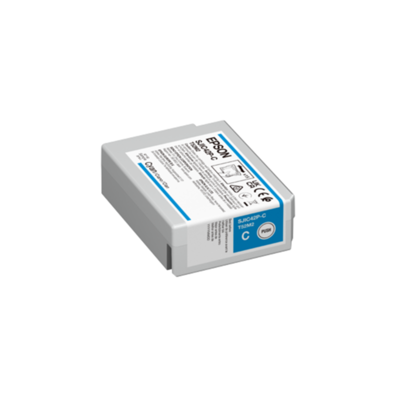 Cartouche d'encre Epson pour ColorWorks C4000e, cyan