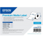 Rouleau d'étiquettes adhésives pré-découpées Epson Premium Matte, 102 mm x 76 mm, 1570 étiquettes