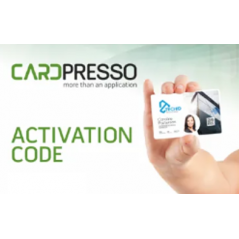 Logiciel CardPresso XXL, licence numérique, code d'activation (fichier pdf)