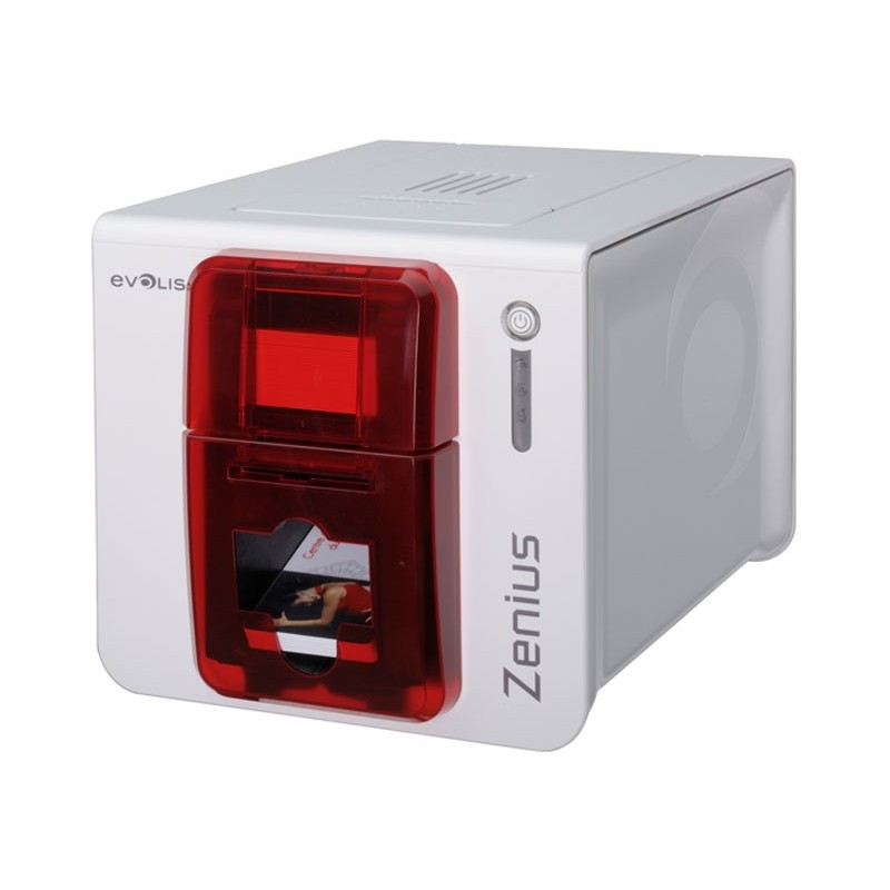 Imprimante de cartes pvc Evolis Zenius Classic, simple face, USB