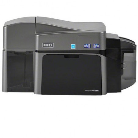 Imprimante de cartes Fargo DTC1250e, simple face, MSR, USB, Ethernet